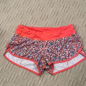 Lululemon Speed Up Athletic Shorts, size 8